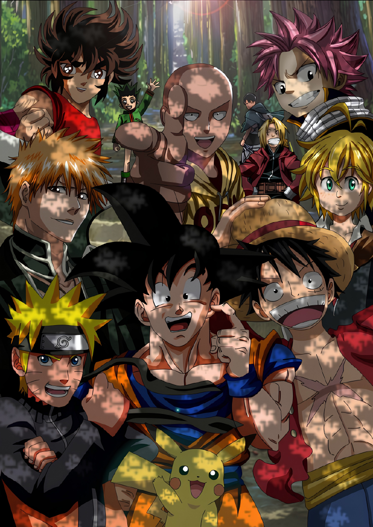 T-shirt Manga et Animé