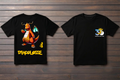 T-shirt Dracolosse Kitsune Print Studio