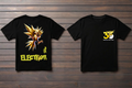 T-shirt Electhor Kitsune Print Studio