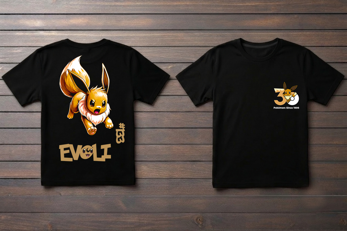 T-shirt Evoli (Copie) Kitsune Print Studio