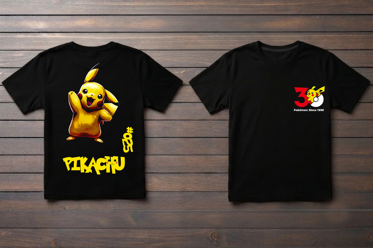 T-shirt Pikachu Kitsune Print Studio