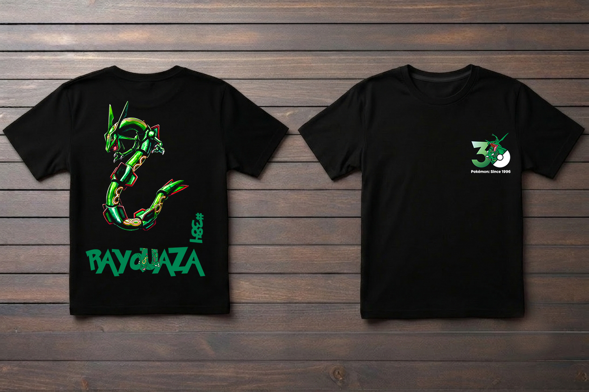 T-shirt Rayquaza 30 ans Kitsune Print Studio