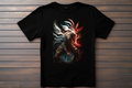 T-shirt Nioh - WIlliam Adams Kitsune Print Studio