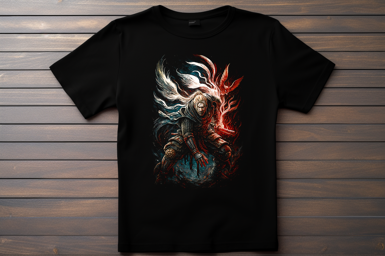 T-shirt Nioh - WIlliam Adams Kitsune Print Studio