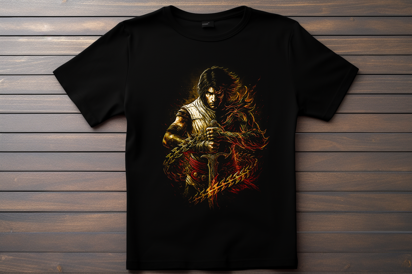T-shirt Prince Of Persia Kitsune Print Studio