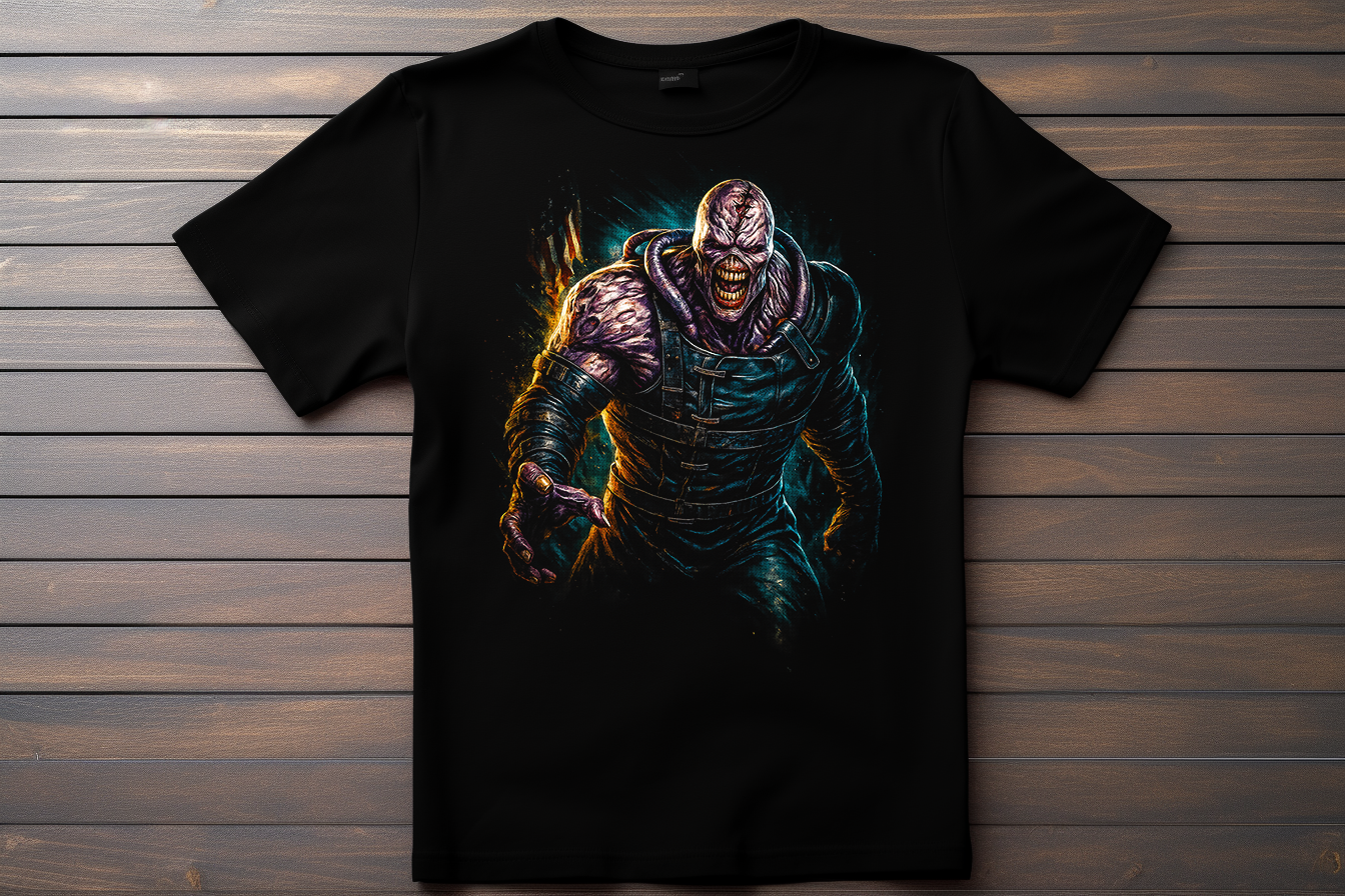 T-shirt Resident Evil - Nemesis Kitsune Print Studio