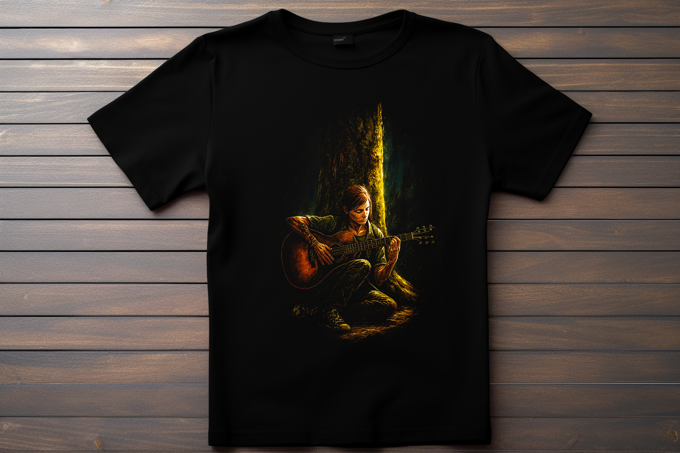 T-shirt The Last Of Us - Ellie Kitsune Print Studio