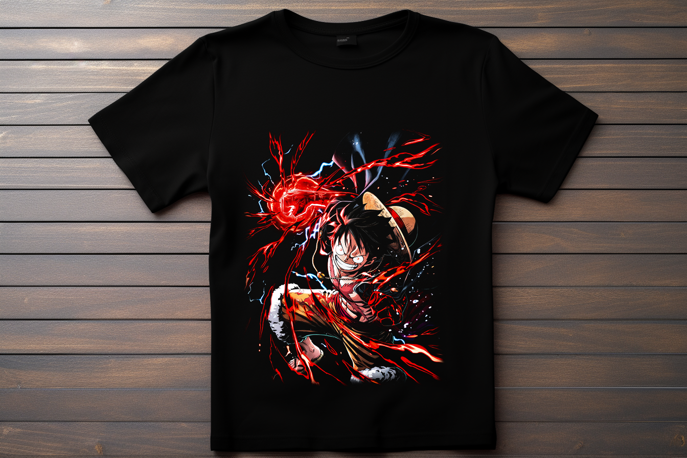 T-shirt One Piece - Luffy Kitsune Print Studio