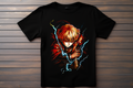 T-shirt Demon Slayer - Zenitsu Kitsune Print Studio