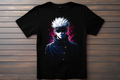 T-shirt Jujutsu Kaisen - Gojo Kitsune Print Studio