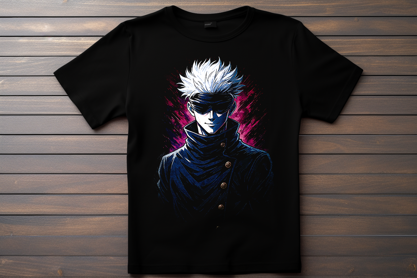 T-shirt Jujutsu Kaisen - Gojo Kitsune Print Studio