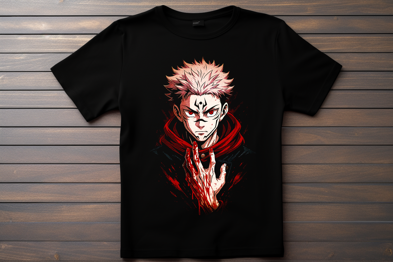 T-shirt Jujutsu Kaisen - Yuji Kitsune Print Studio