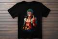 T-shirt Bleach - Grimmjow Kitsune Print Studio