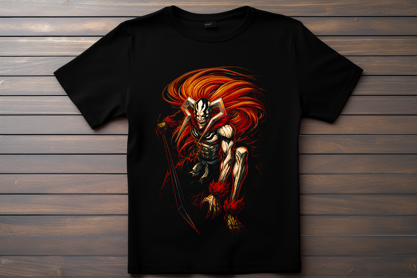 T-shirt Bleach - Ichigo Hollow Kitsune Print Studio