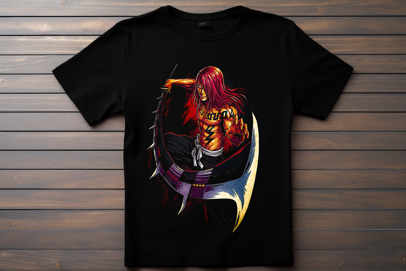 T-shirt Bleach - Renji Kitsune Print Studio