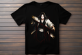 T-shirt Bleach -Unohana Retsu Kitsune Print Studio