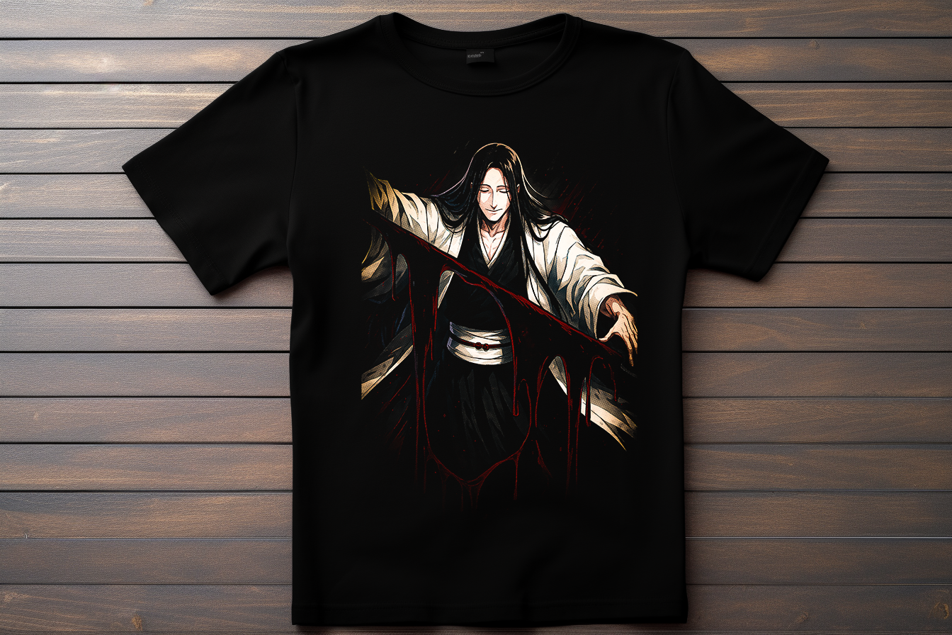 T-shirt Bleach -Unohana Retsu Kitsune Print Studio
