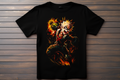 T-shirt My Hero Academia -Katsuki Bakugo Kitsune Print Studio