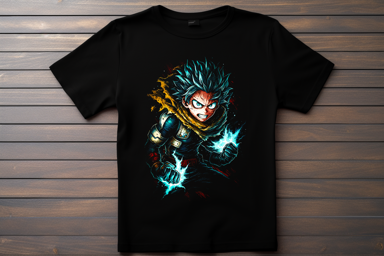 T-shirt My Hero Academia - Izuku Midoriya Kitsune Print Studio