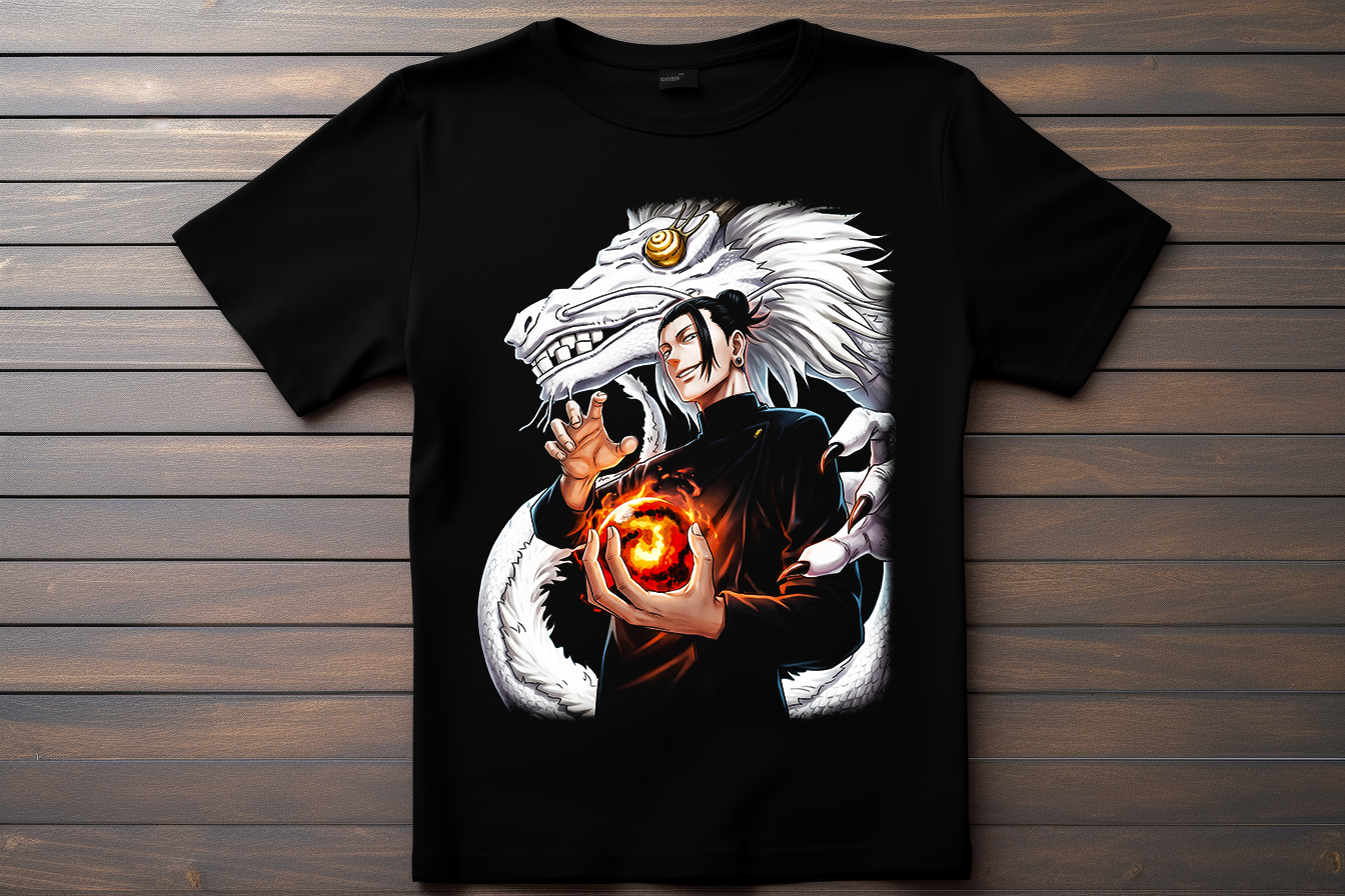 T-shirt Jujutsu Kaisen - Geto Sukuru Kitsune Print Studio