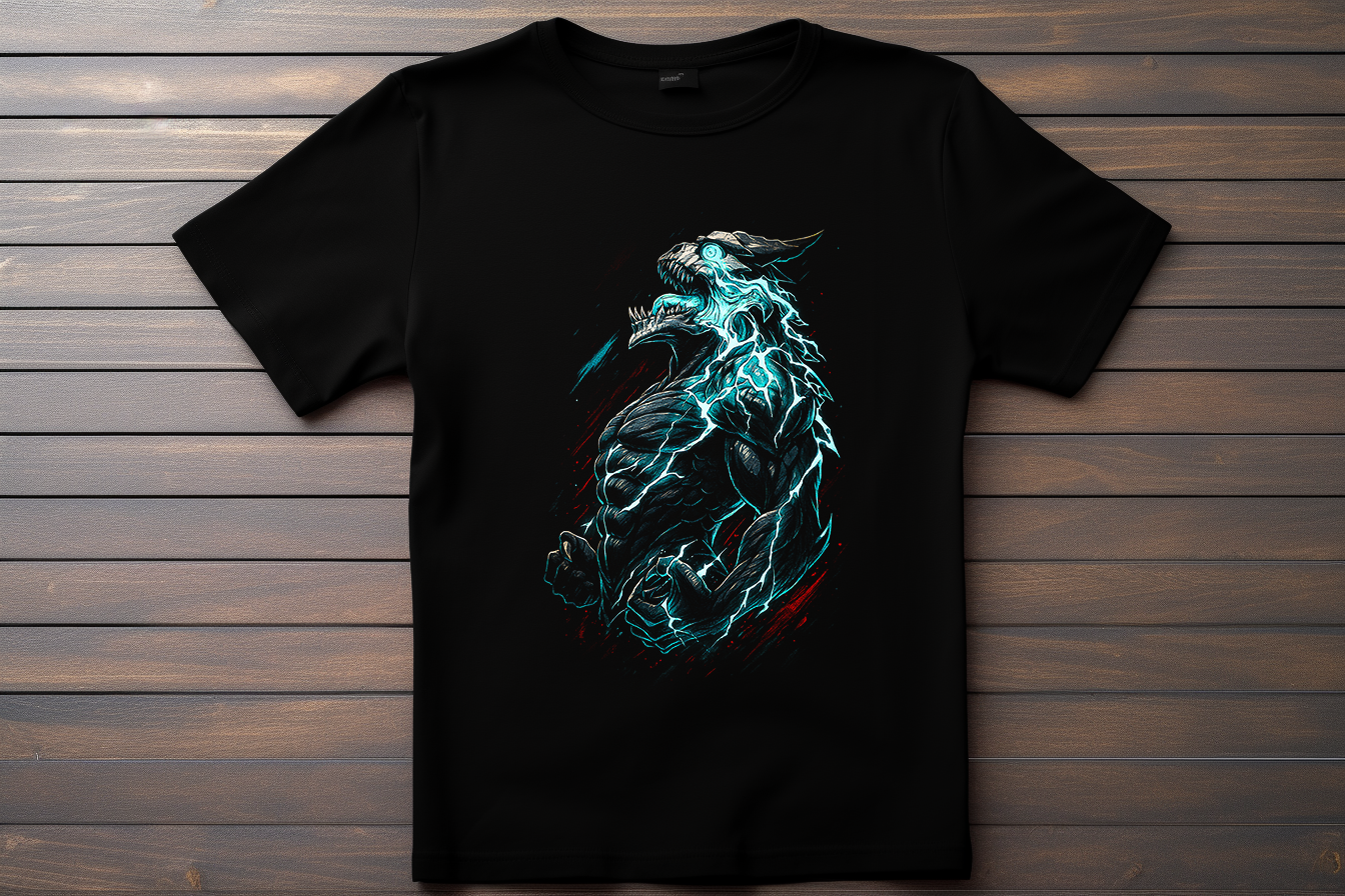 T-shirt Kaiju No 8 - Kafka Hibino Kitsune Print Studio