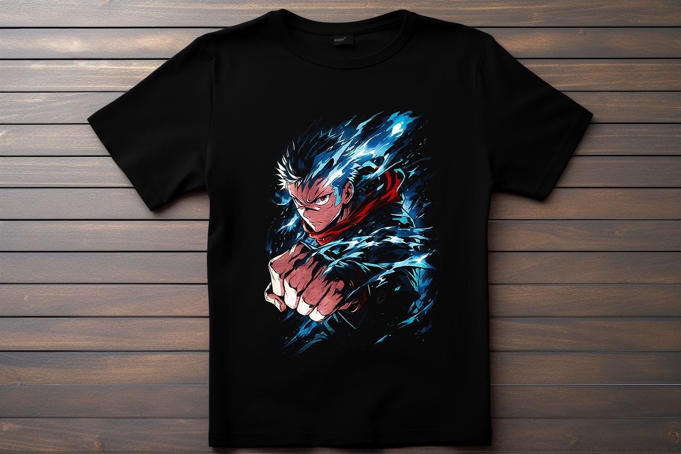 T-shirt Jujutsu Kaisen - Itadori Yuji Kitsune Print Studio