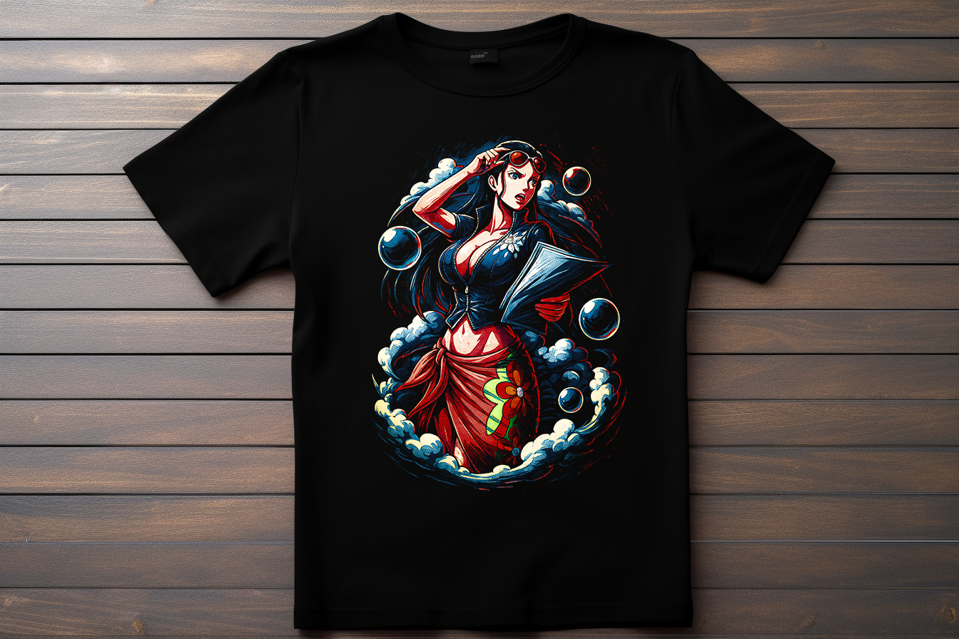 T-shirt One Piece - Nico Robin Kitsune Print Studio