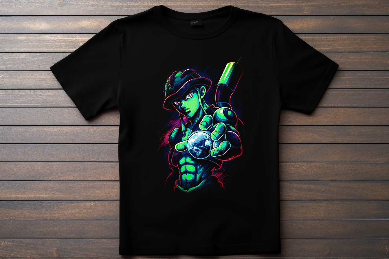 T-shirt Hunter x Hunter - Meruem Kitsune Print Studio