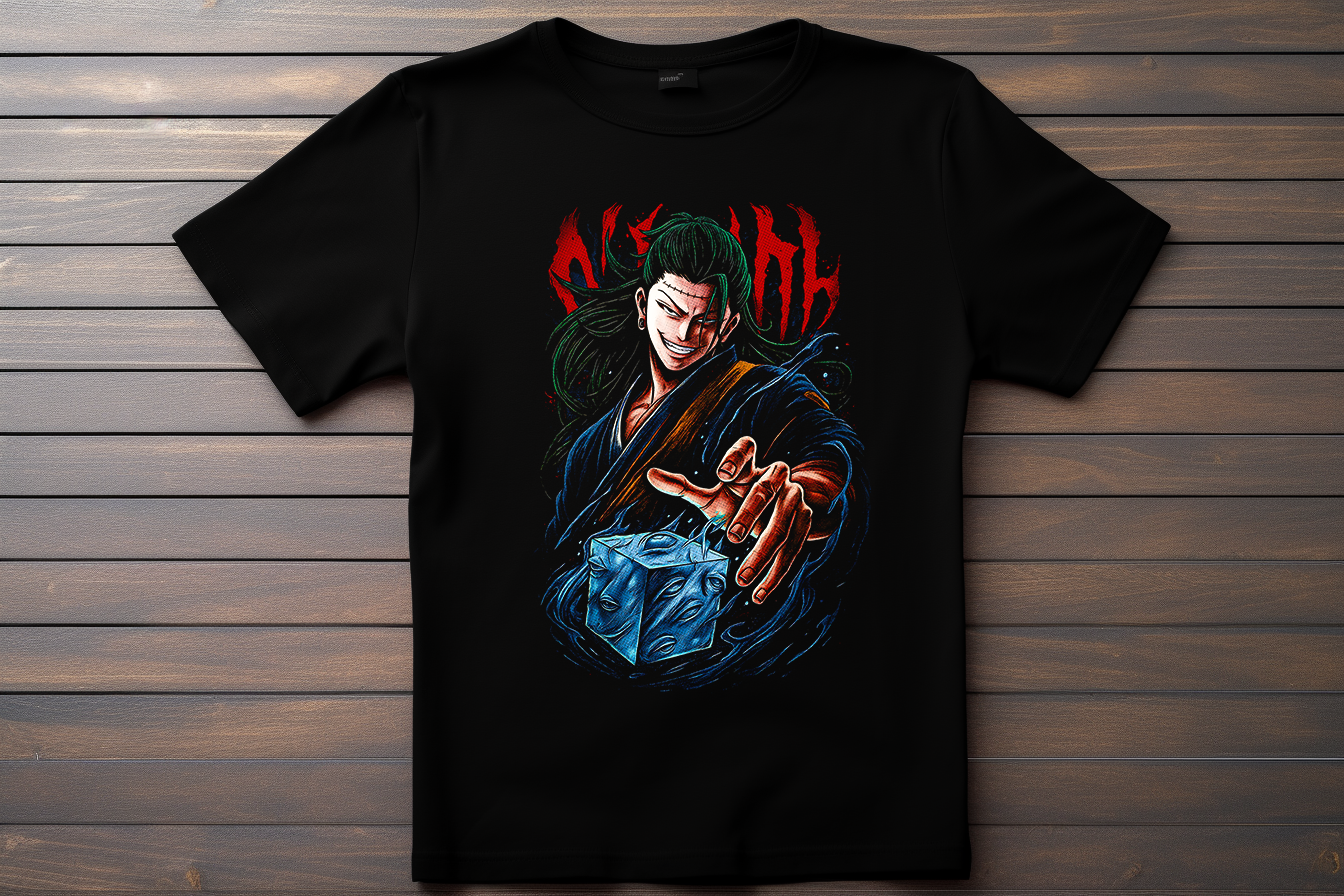 T-shirt Jujutsu Kaisen - Geto Suguru Kitsune Print Studio
