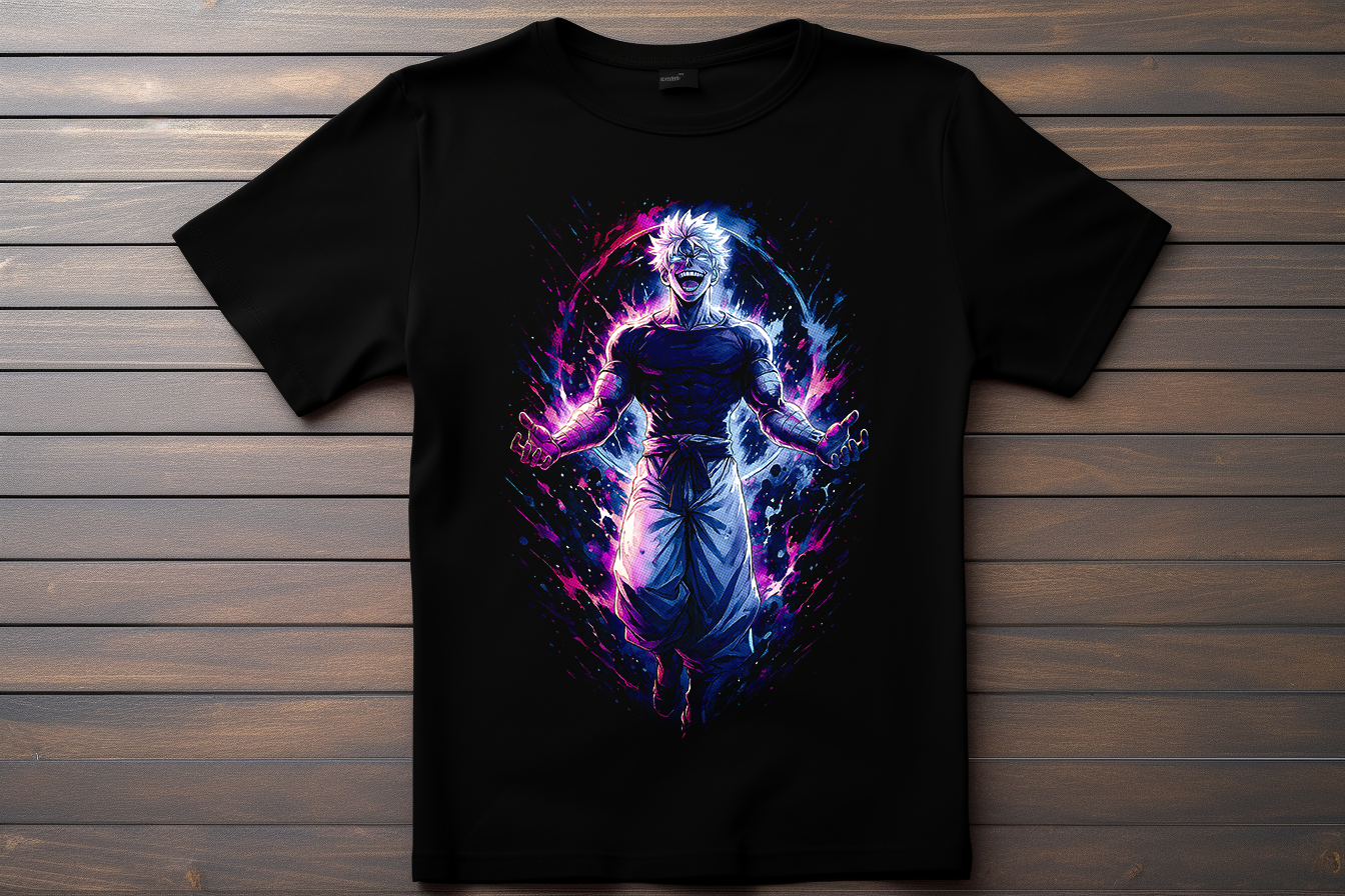 T-shirt Jujutsu Kaisen - Satoru Gojo Kitsune Print Studio