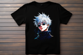 T-shirt Jujutsu Kaisen - Satoru Gojo Kitsune Print Studio