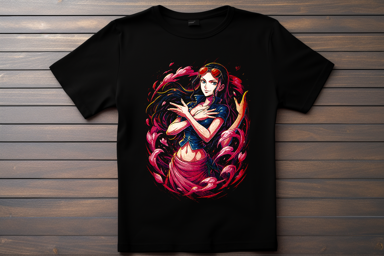 T-shirt One Piece - Nico Robin Kitsune Print Studio