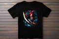 T-shirt One Piece - Shanks Le roux Kitsune Print Studio