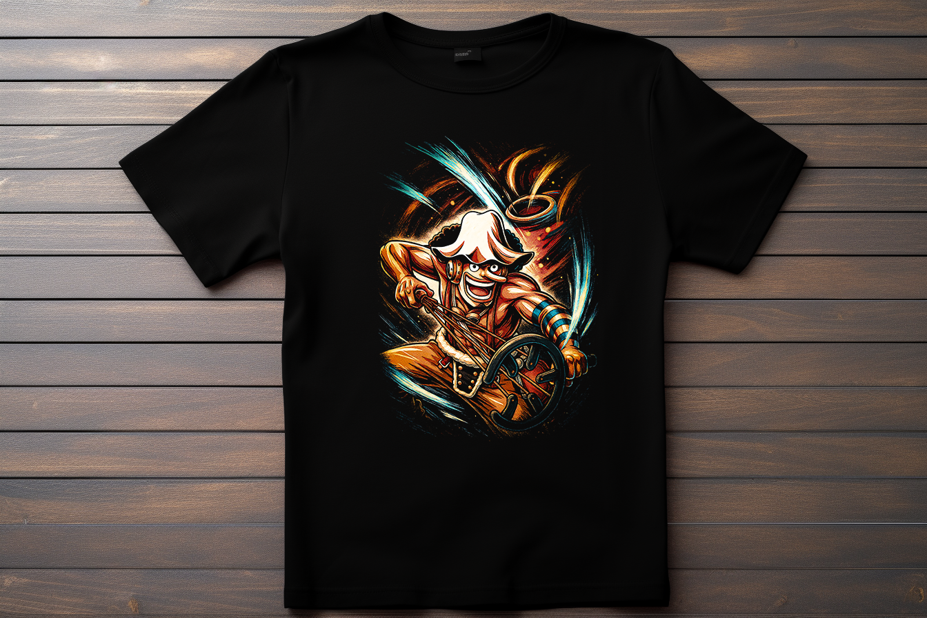 T-shirt One Piece - Ussop Kitsune Print Studio