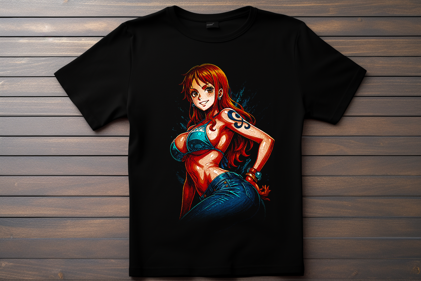T-shirt One Piece - Nami Kitsune Print Studio