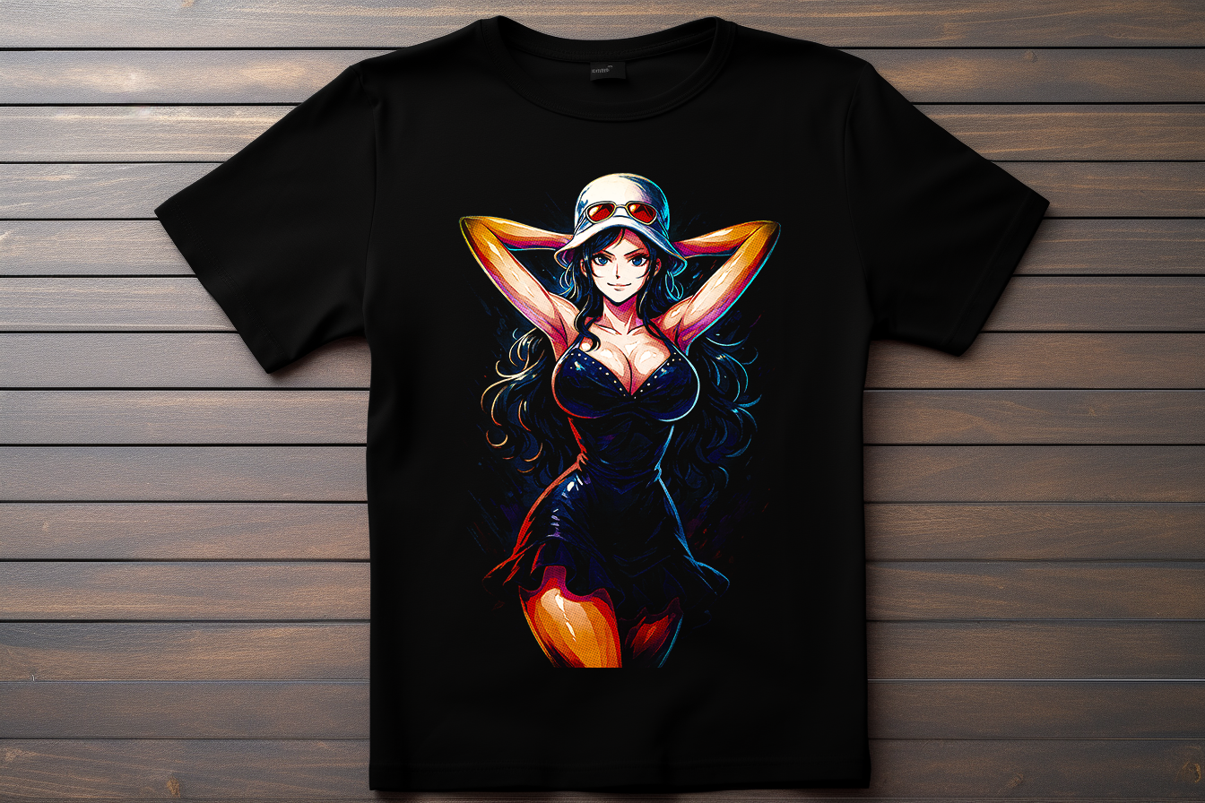 T-shirt One Piece - Nico Robin Kitsune Print Studio