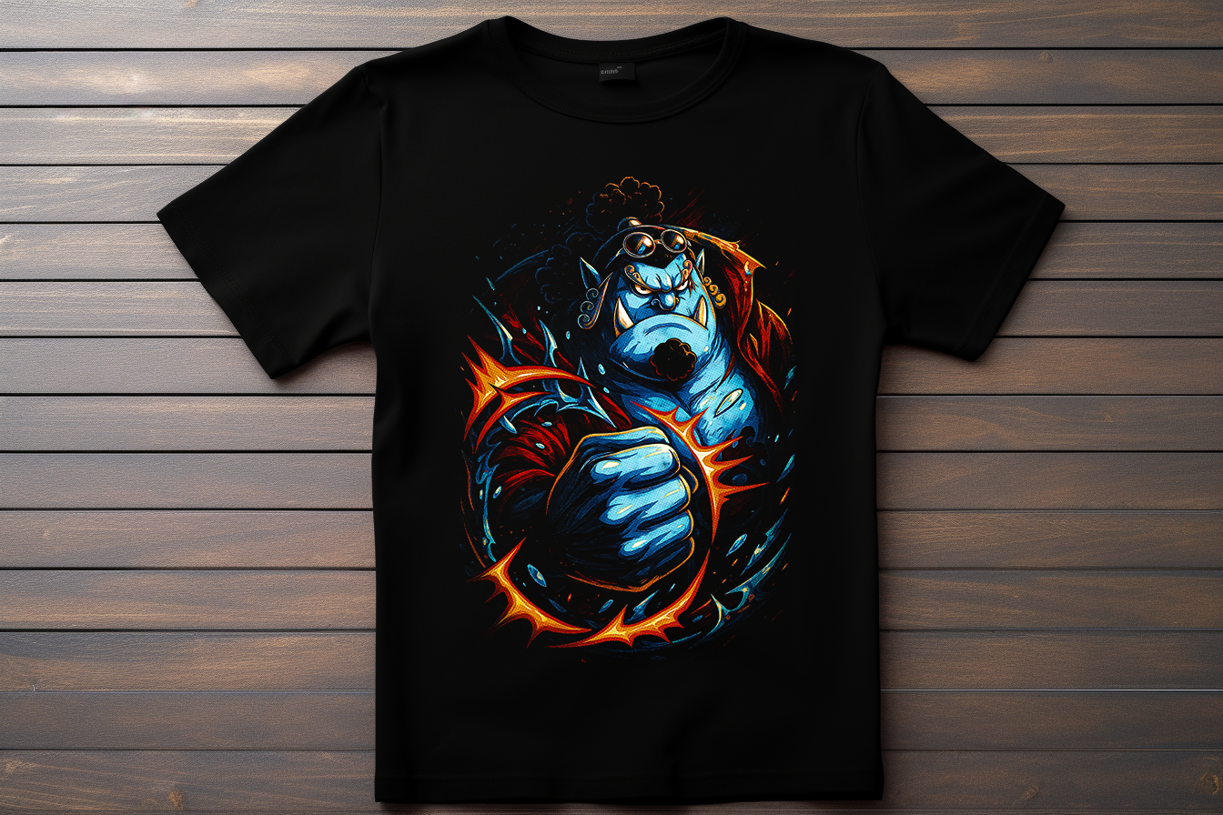 T-shirt One Piece - Jinbe Kitsune Print Studio