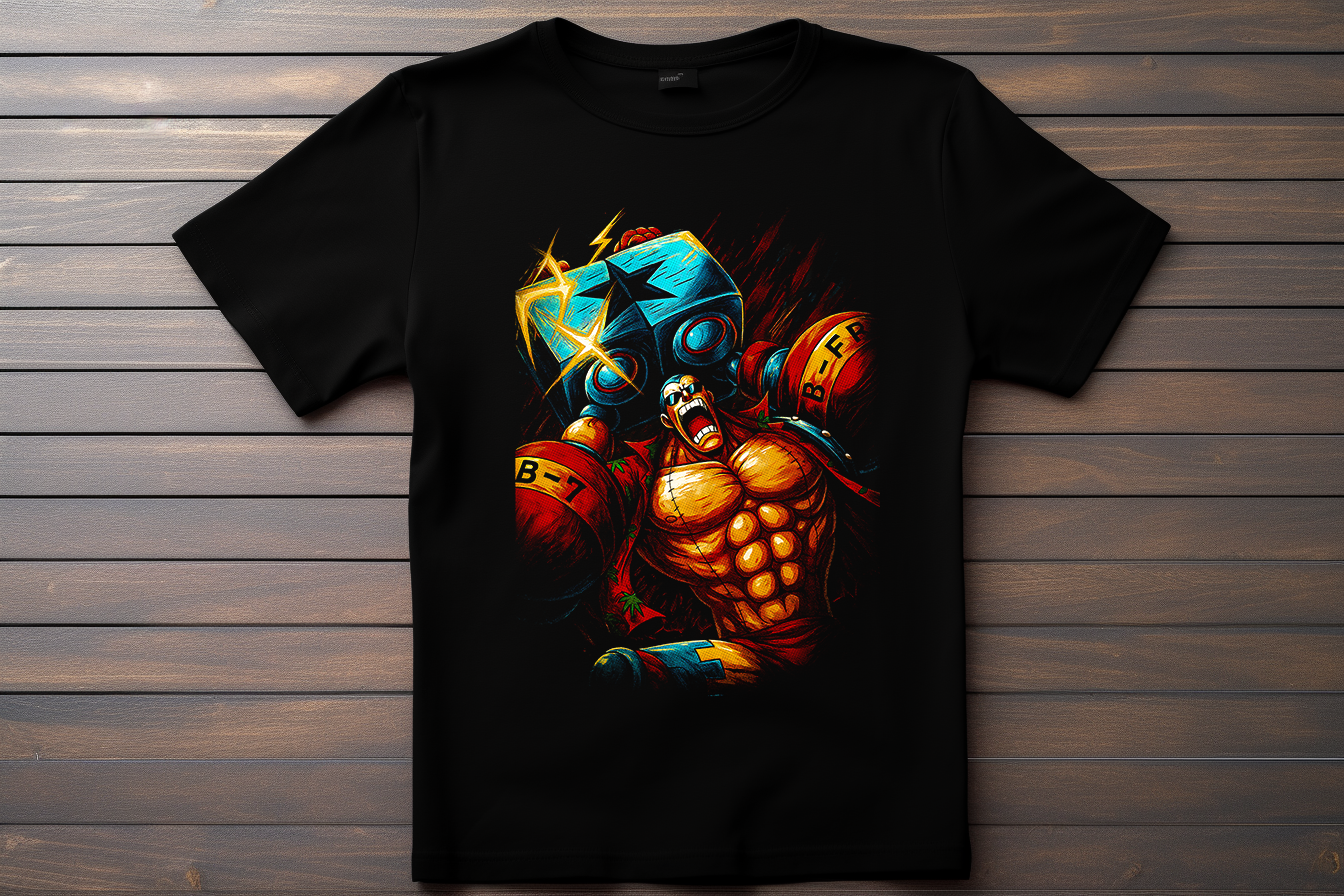 T-shirt One Piece - Franky Kitsune Print Studio