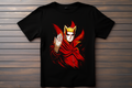T-shirt Naruto - Naruto Uzumaki Baryon Kitsune Print Studio