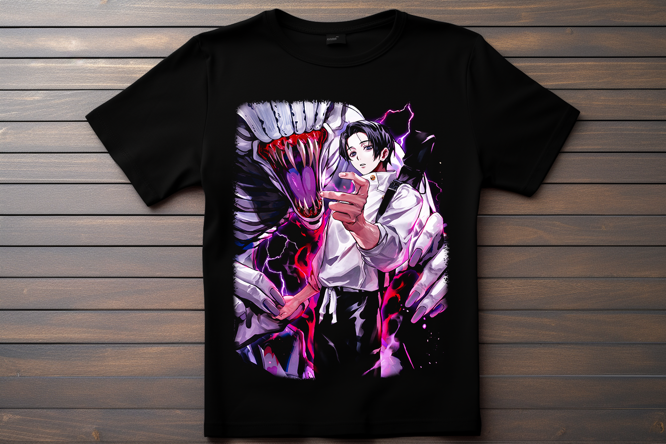 T-shirt Jujutsu Kaisen - Okkutsu Yuta Kitsune Print Studio