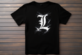 T-shirt Logo Death Note Kitsune Print Studio