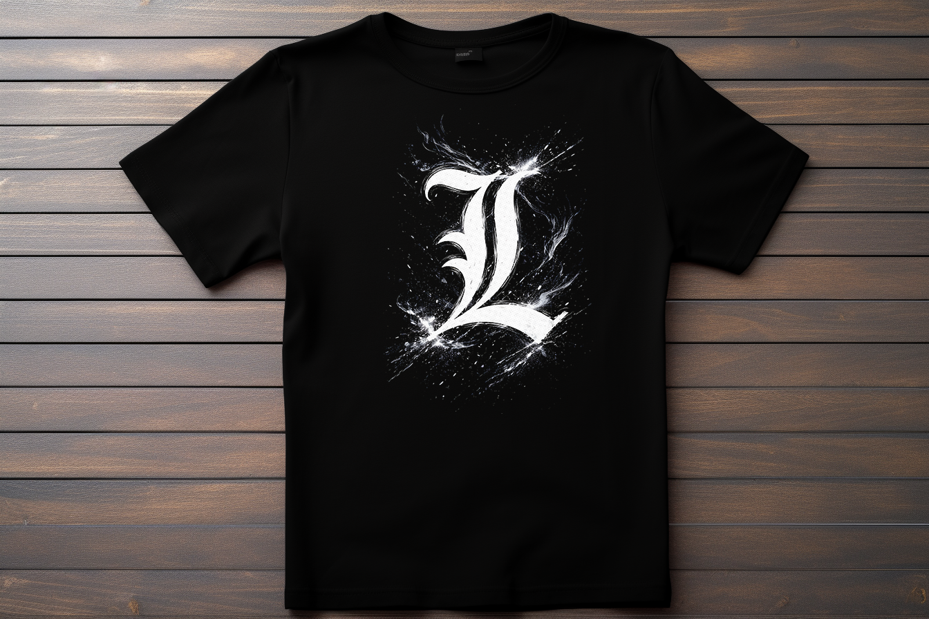 T-shirt Logo Death Note Kitsune Print Studio