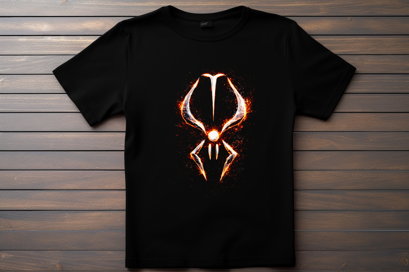 T-shirt Logo Beelzebub Kitsune Print Studio