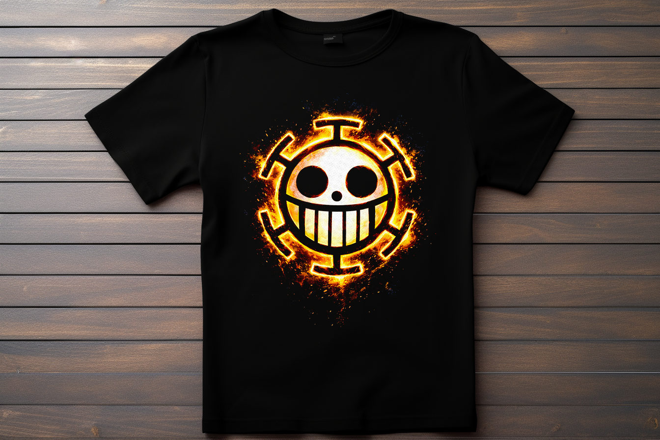 T-shirt Logo One Piece - Trafalgar Law Kitsune Print Studio