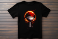 T-shirt Logo Naruto  - Clan Uchiwa Kitsune Print Studio