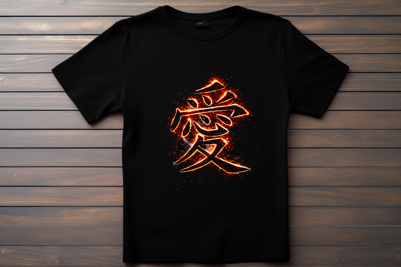T-shirt Logo Naruto - Marque Gaara Kitsune Print Studio