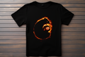 T-shirt Logo Seven Deadly Sins - Le Grizzli de la Paresse Kitsune Print Studio