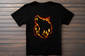 T-shirt Logo Seven Deadly Sins - Le Sanglier de la Gourmandise Kitsune Print Studio