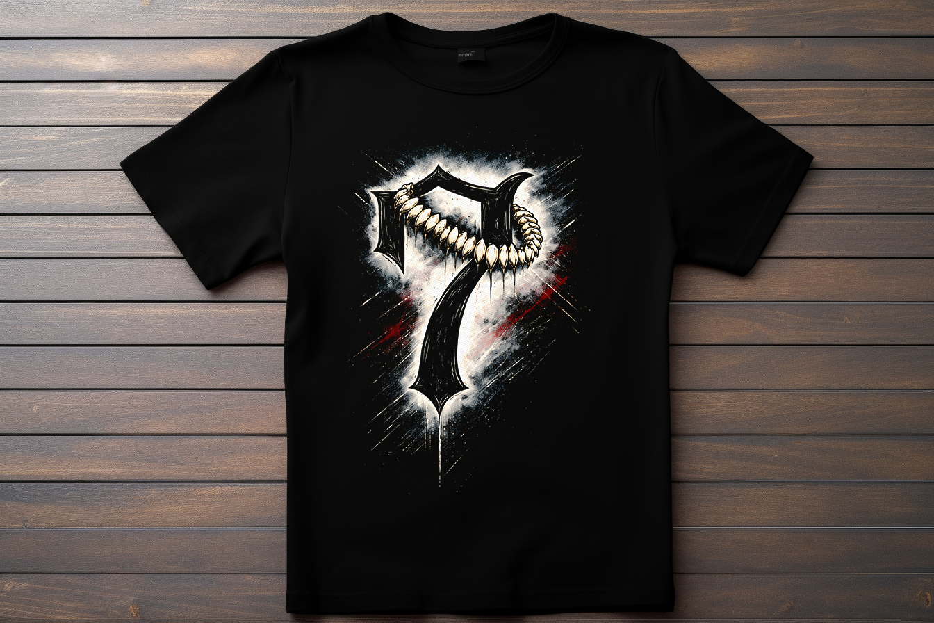 T-shirt Logo Bleach - Espada No7 Zommari Rureaux Kitsune Print Studio