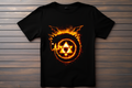 T-shirt Logo Full Metal Alchemist - Homonculus Kitsune Print Studio